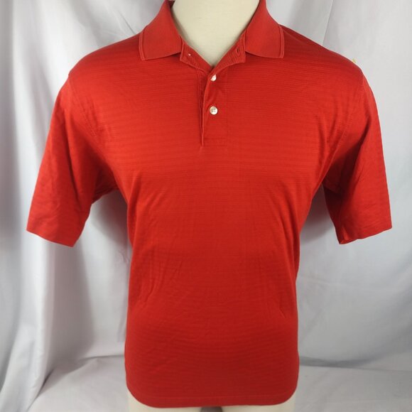 G Gear for Sports Men's Short Sleeve Polo Shirt Red Size Large - Picture 2 of 6